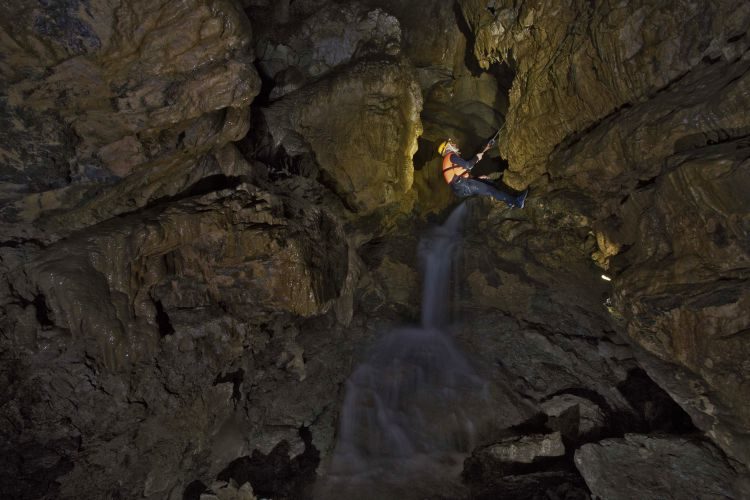 Speleology Gallicano Toscane Italië