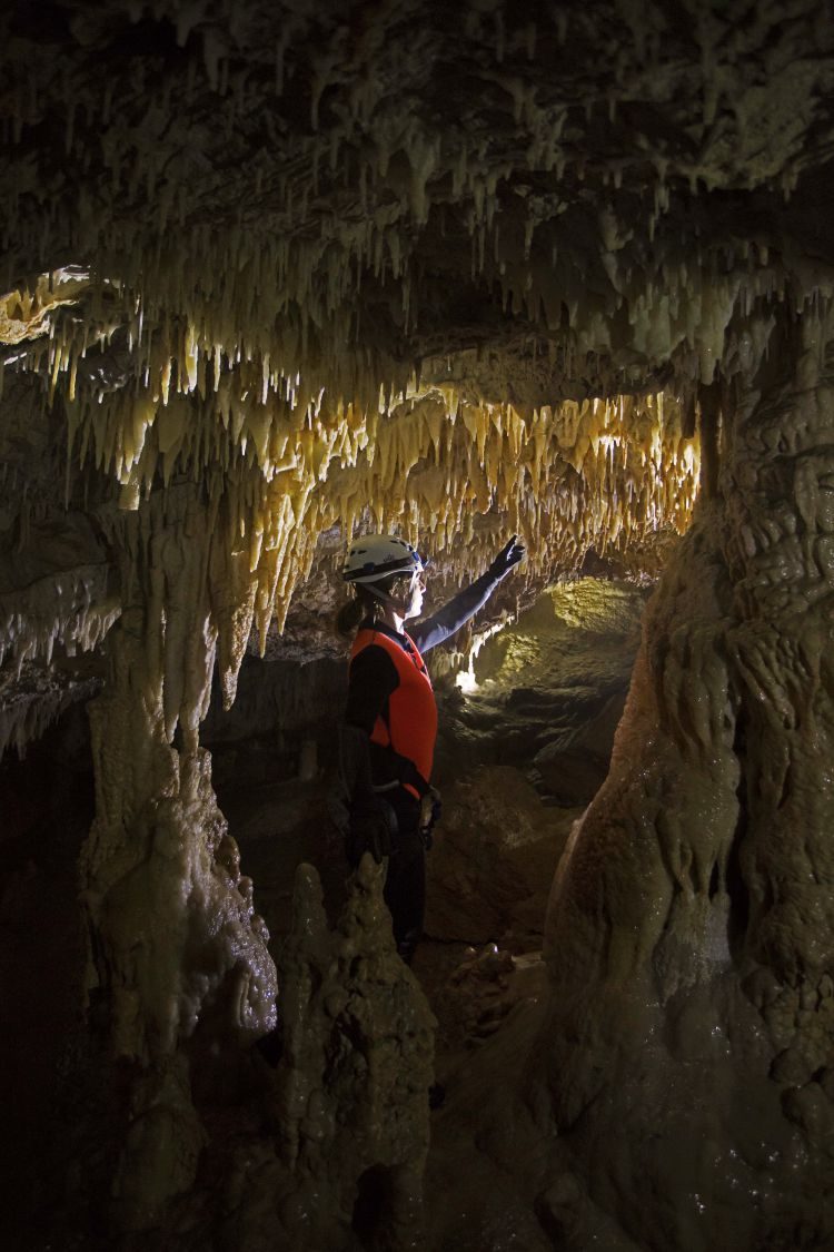 Speleology Gallicano Toscane Italië