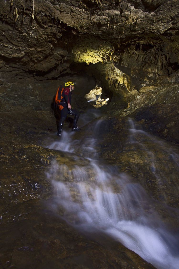 Speleology Gallicano Toscane Italië