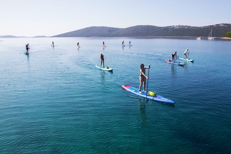 Suppen bij het eiland Molat vanuit Zadar Kroatië