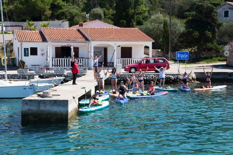 Suppen bij het eiland Molat vanuit Zadar Kroatië