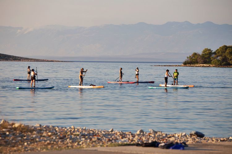 Suppen bij het eiland Molat vanuit Zadar Kroatië