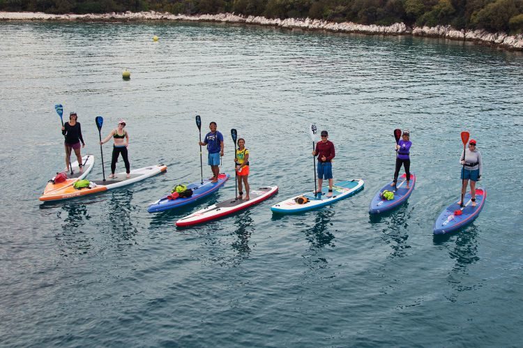 Suppen bij het eiland Molat vanuit Zadar Kroatië