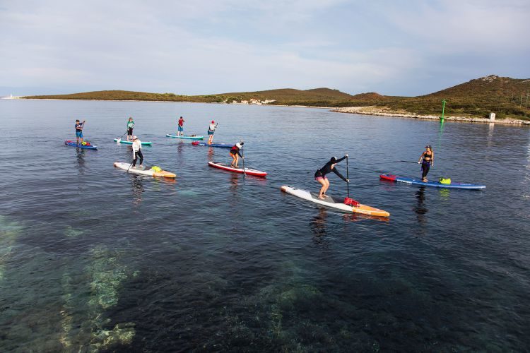 Suppen bij het eiland Molat vanuit Zadar Kroatië