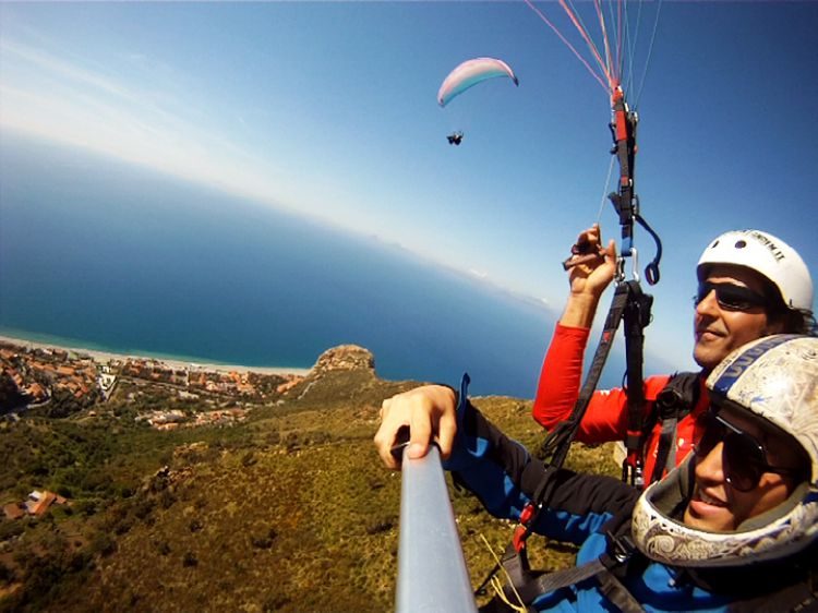 Tandemvlucht Paragliden Sicilië Italië