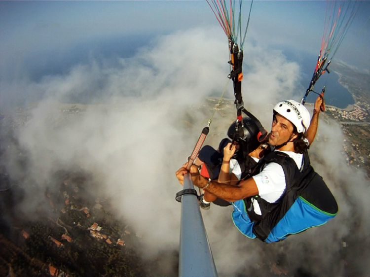 Tandemvlucht Paragliden Sicilië Italië