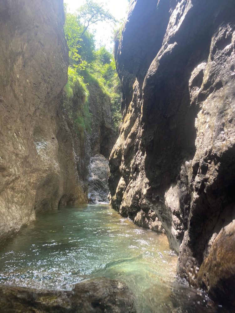 Canyoning Palvico - Passo d'Ámpola nabij Gardameer Italië