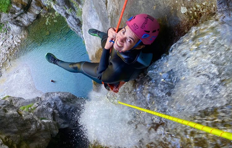Canyoning Palvico - Passo d'Ámpola nabij Gardameer Italië
