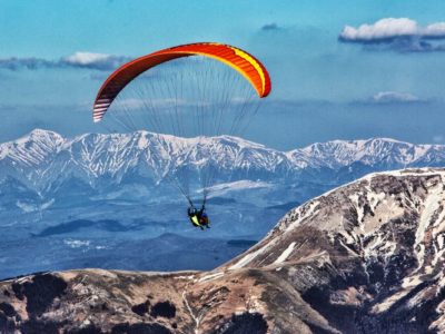 Paragliden tandemvlucht nabij Rome Italië
