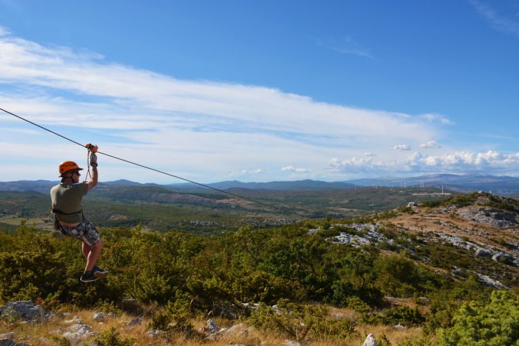 Zipline Split Kroatie