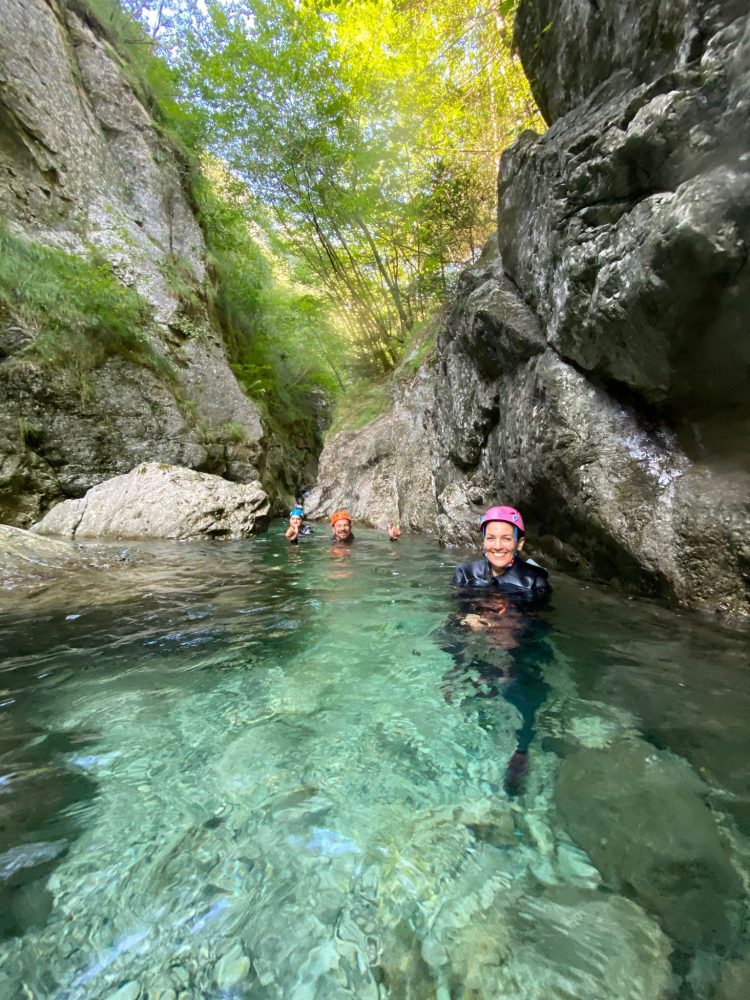 Canyoning Palvico - Passo d'Ámpola nabij Gardameer Italië