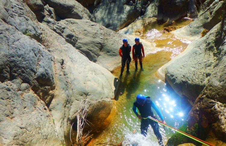 Canyoning Montanejos Spanje