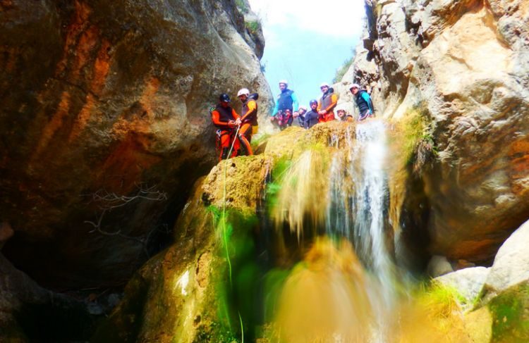 Canyoning Montanejos Spanje