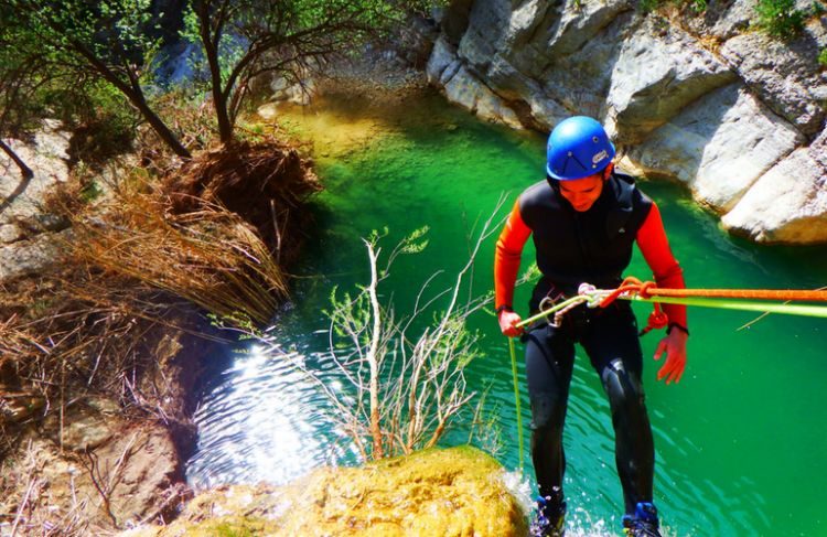 Canyoning Montanejos Spanje