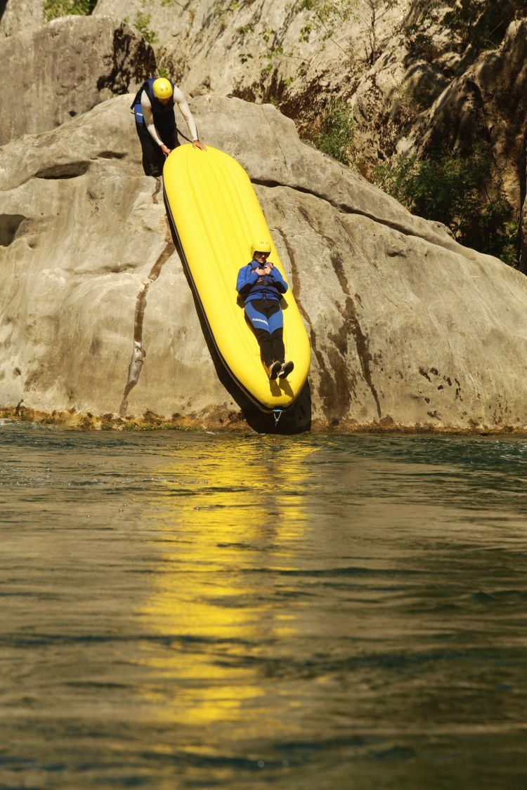 Ultimate adventure tour langs de Cetina rivier Blato Kroatië