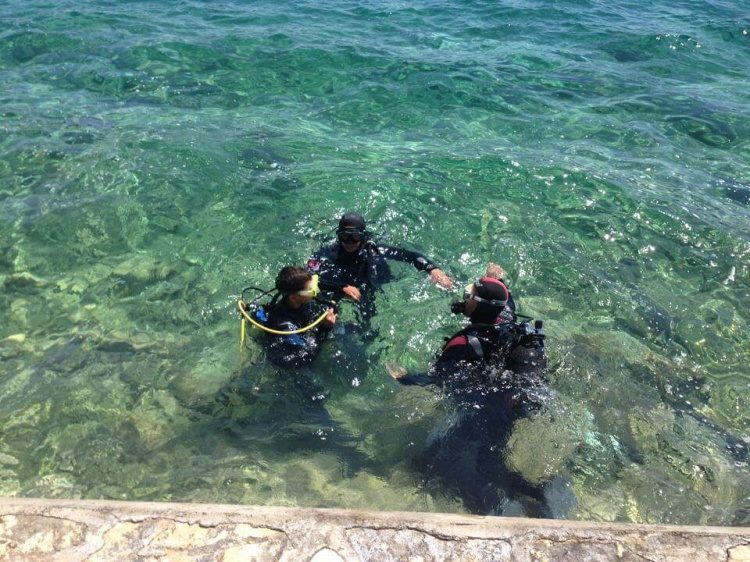 PADI Open Water Diver duikcursus Pula Kroatië