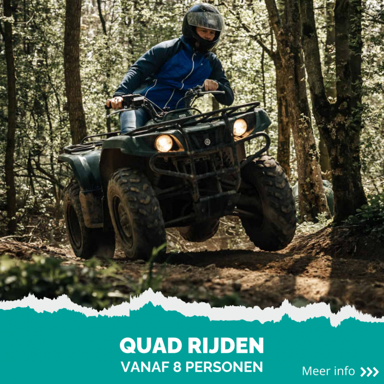 Quad rijden nabij Rotterdam