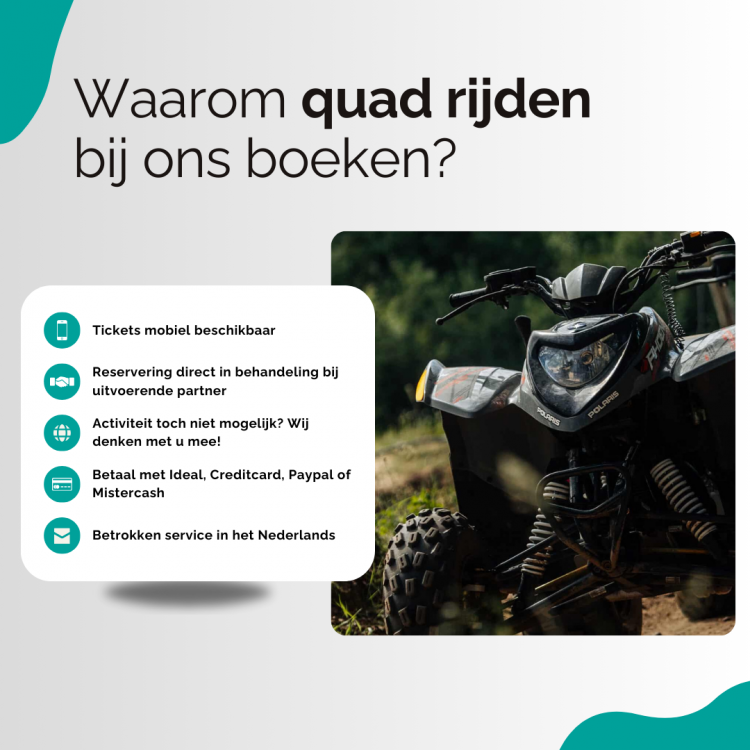 Quad rijden boeken Rotterdam
