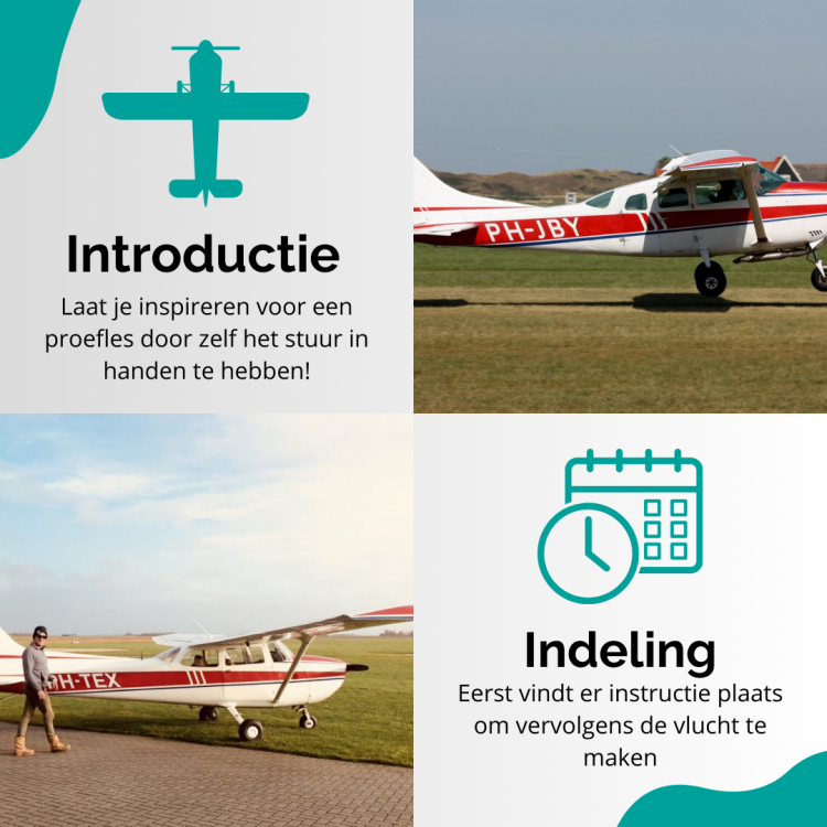 Rondvlucht speciaal boeken Texel
