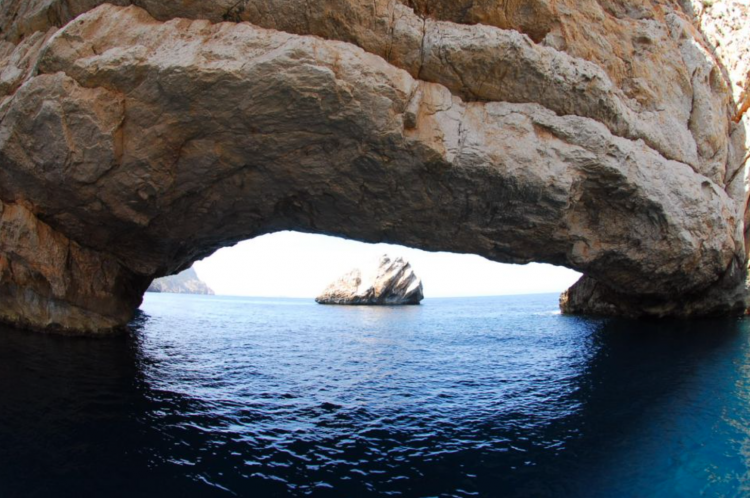 Stranden & grotten boot tour Ibiza