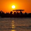 Boottocht bij zonsondergang Ibiza