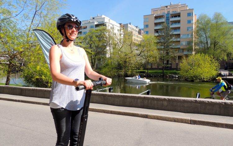 Segway tour door Stockholm