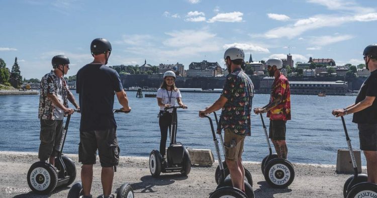 Segway tour door Stockholm