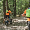 Offroad E-step door de heide Kalmthout nabij Antwerpen België