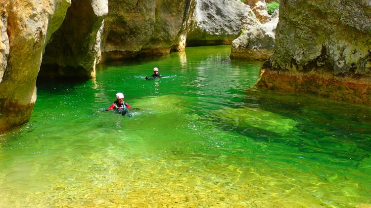2 dagen basic canyoning Sierra de Guara Pyreneeën