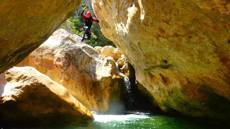 3 dagen via ferrata en dry canyoning Sierra de Guara Pyreneeën