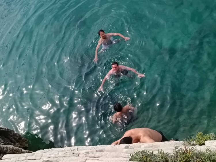 Cliff jumping & Deep Water Solo Split Kroatië
