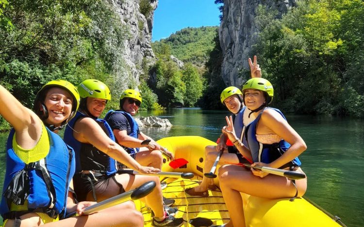 Rafting tour Cetina River