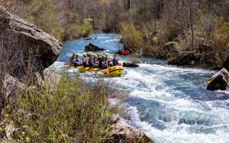 Rafting tour Cetina River