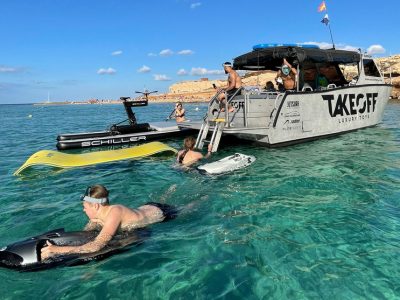Classic boat tour Ibiza