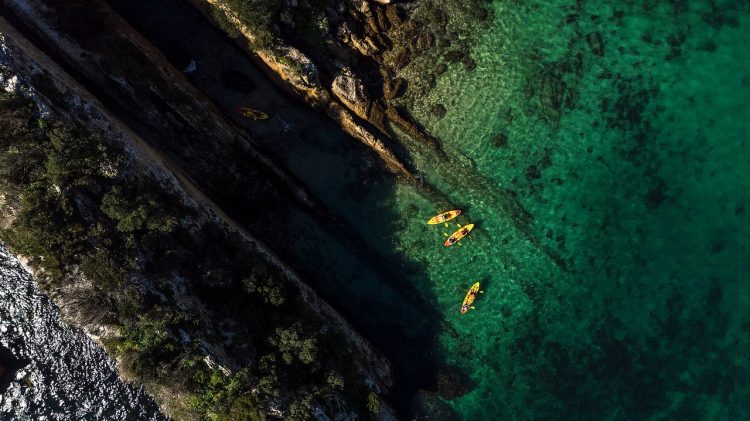 Stand-up-Paddle (SUP) nabij Lissabon Portugal