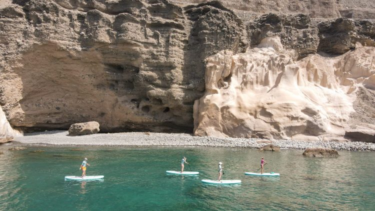 Paddle boarding (SUP) Tour Arguineguin in Gran Canaria