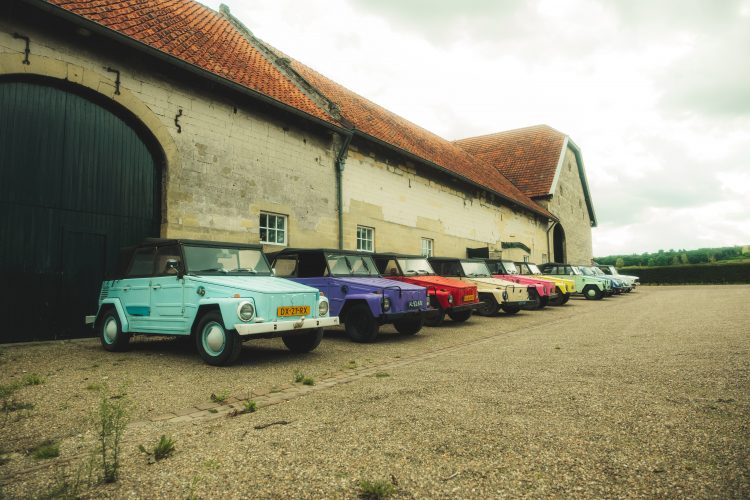 Oldtimer toertocht door het heuvelland in Zuid Limburg vanuit Valkenburg
