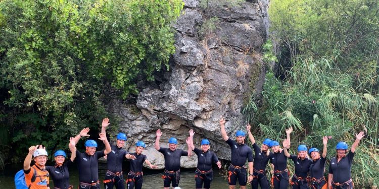 Basic canyoning Benahavís River Walk Marbella