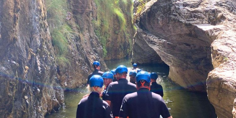 Basic canyoning Benahavís River Walk Marbella