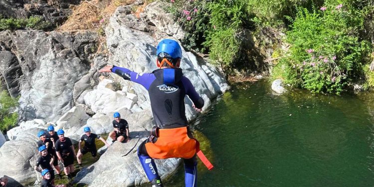 Basic canyoning Benahavís River Walk Marbella