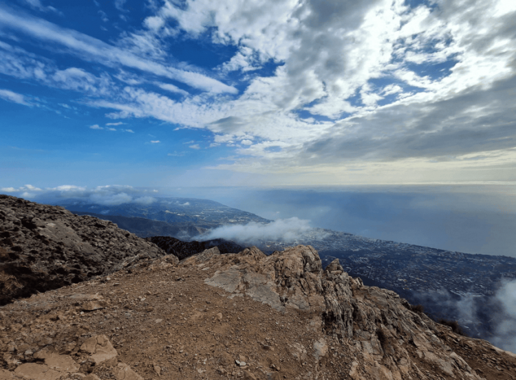 La Concha peak beklimming met gids Marbella - privé hikingtocht